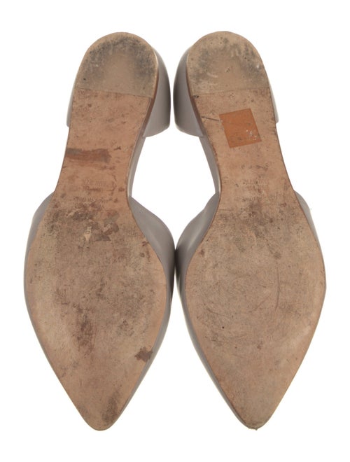 Vince Leather D'Orsay Flats