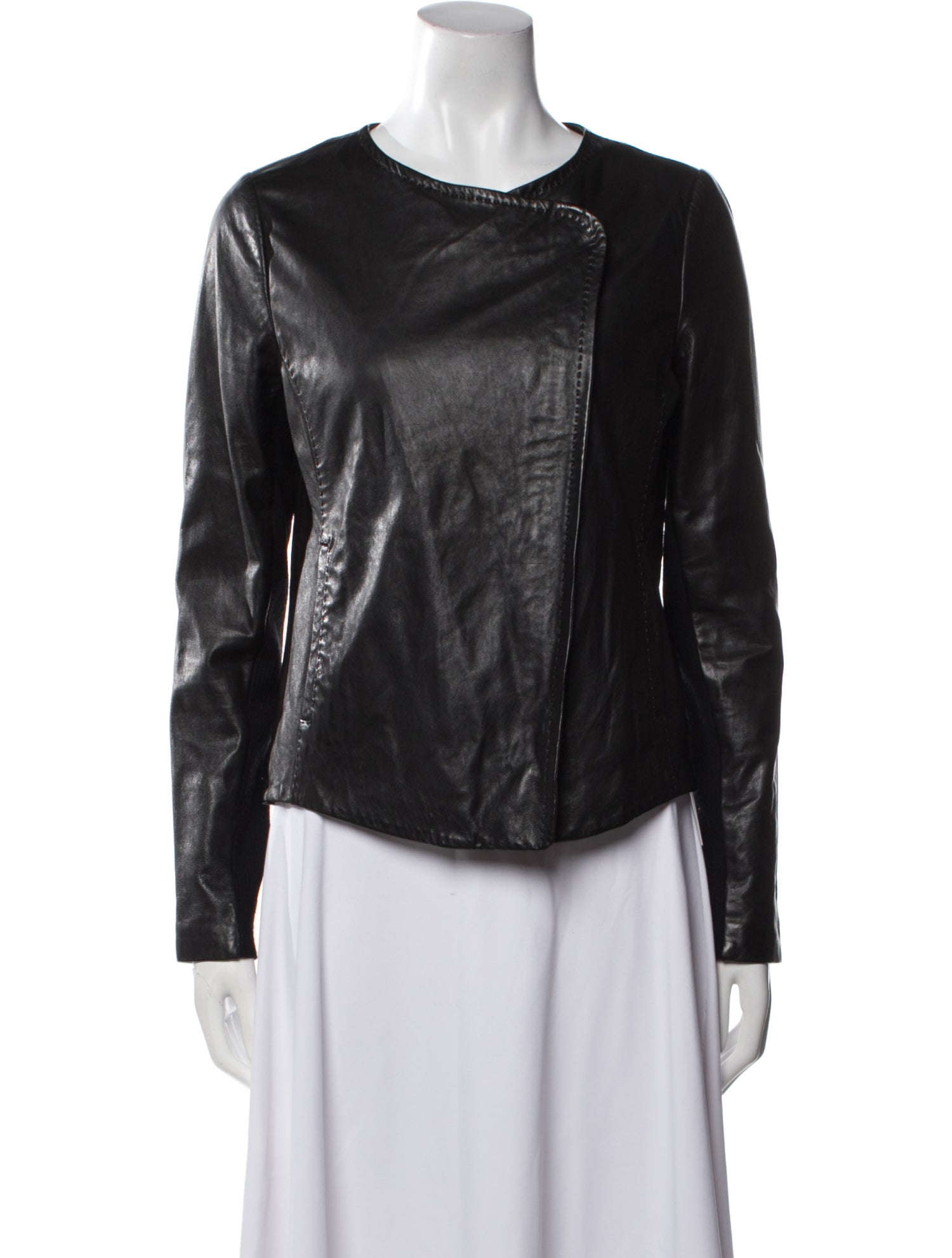 Vince Leather Biker Jacket