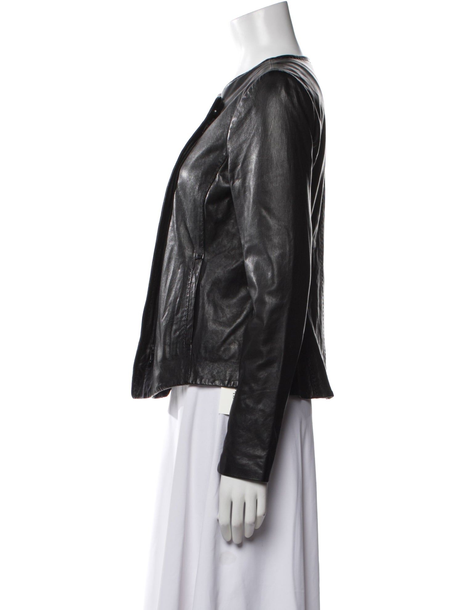 Vince Leather Biker Jacket