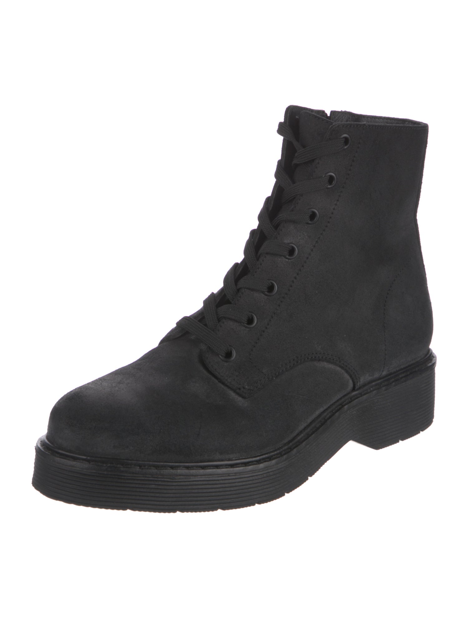 Vince Suede Combat Boots
