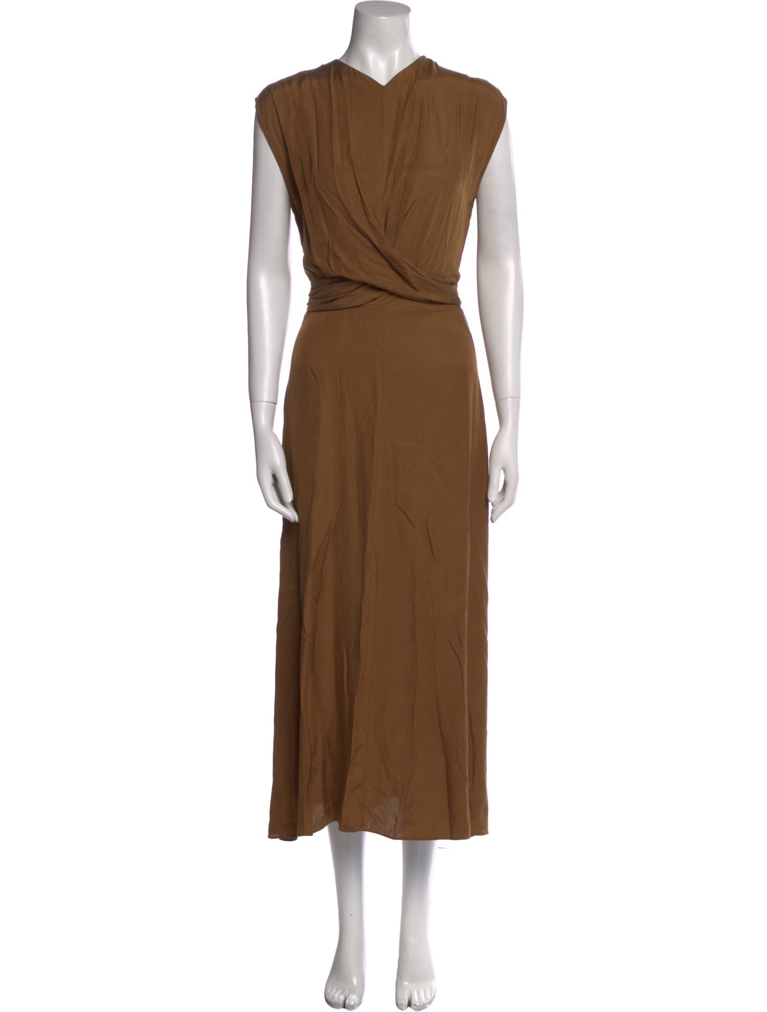 Vince Crew Neck Long Dress