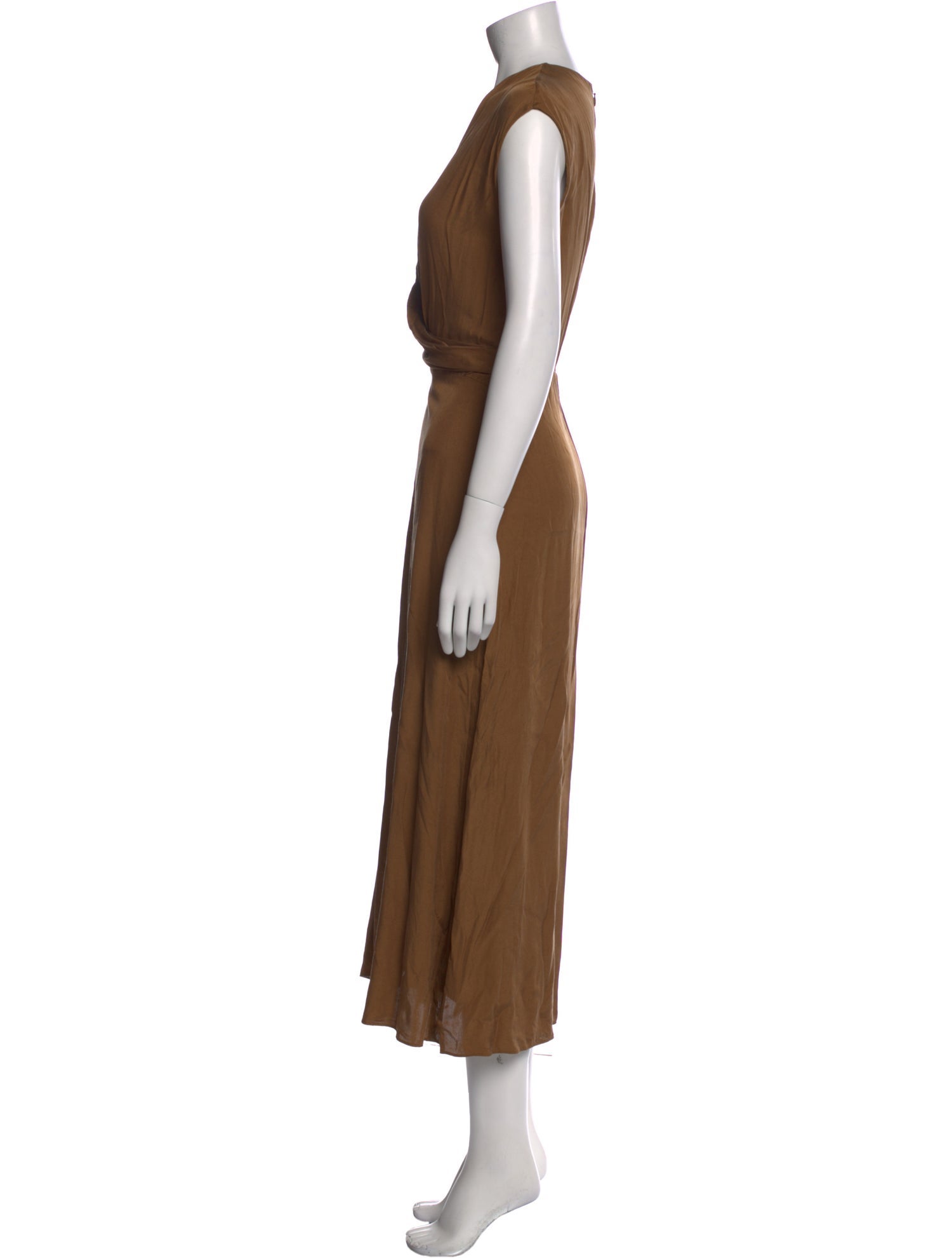 Vince Crew Neck Long Dress