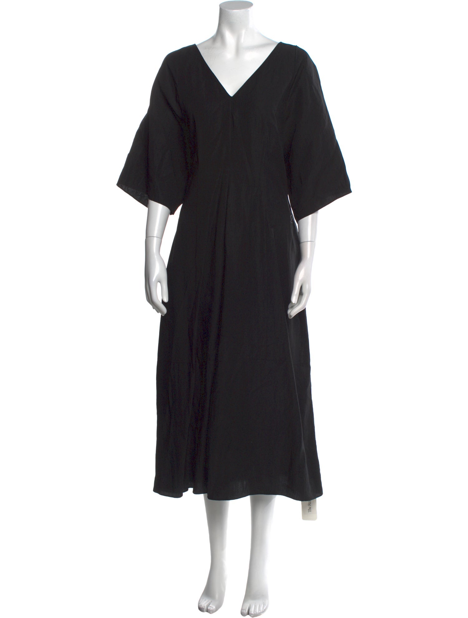 Vince V-Neck Long Dress