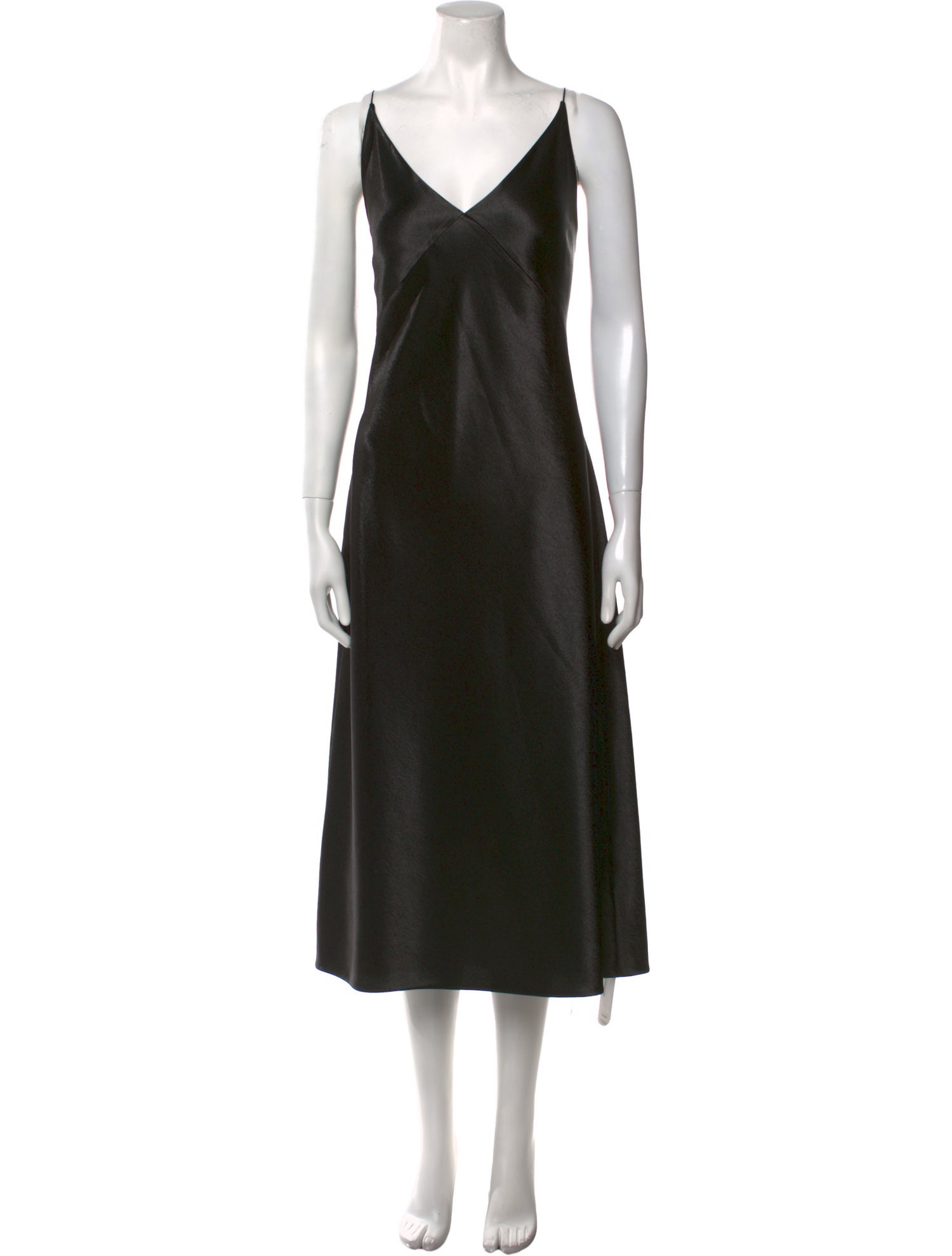 Vince V-Neck Long Dress