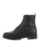 Vince Leather Combat Boots