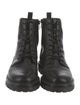Vince Leather Combat Boots