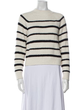 Vince Striped Crew Neck Sweater