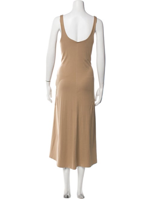 Vince Scoop Neck Long Dress