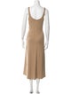 Vince Scoop Neck Long Dress