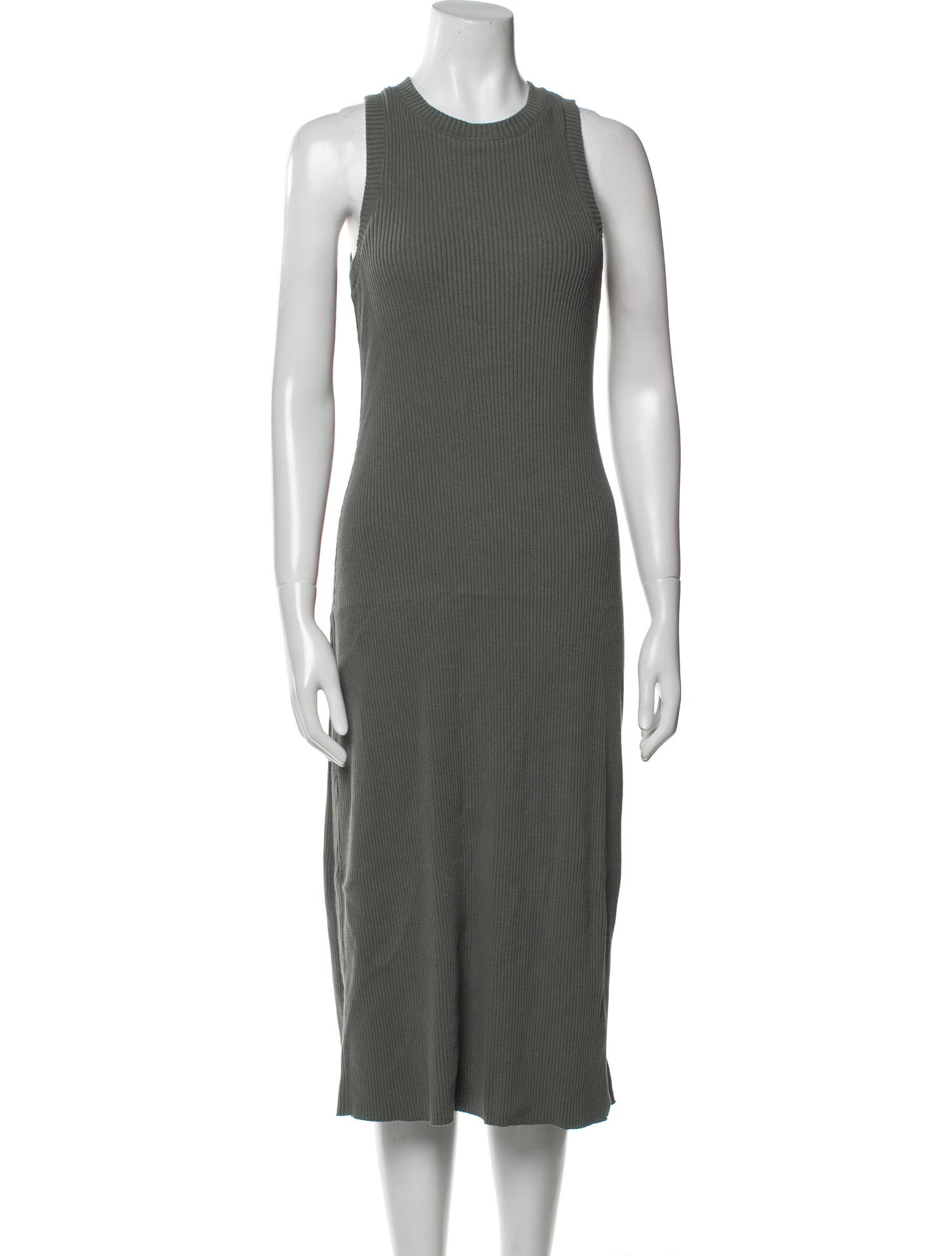Vince Crew Neck Midi Length Dress