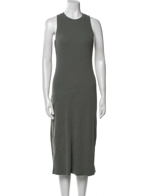 Vince Crew Neck Midi Length Dress