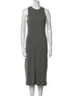 Vince Crew Neck Midi Length Dress