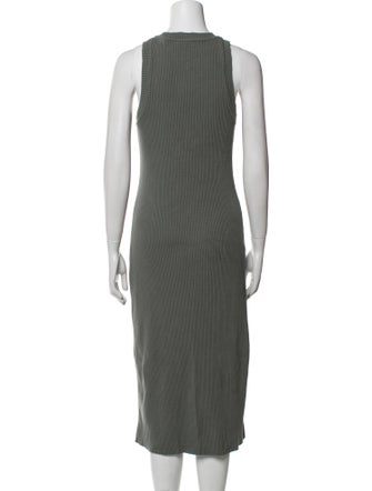 Vince Crew Neck Midi Length Dress