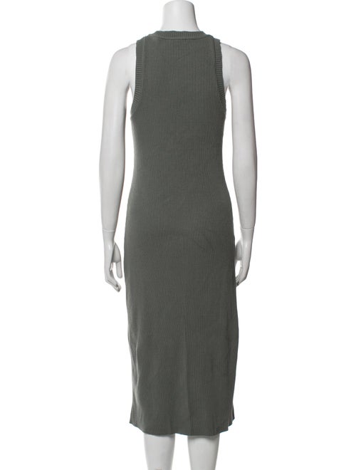 Vince Crew Neck Midi Length Dress