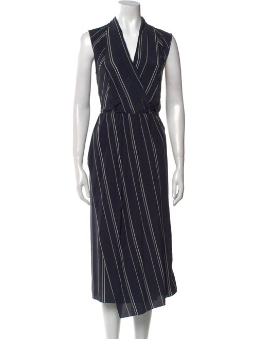 Vince Silk Midi Length Dress