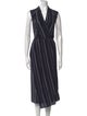 Vince Silk Midi Length Dress