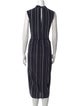 Vince Silk Midi Length Dress