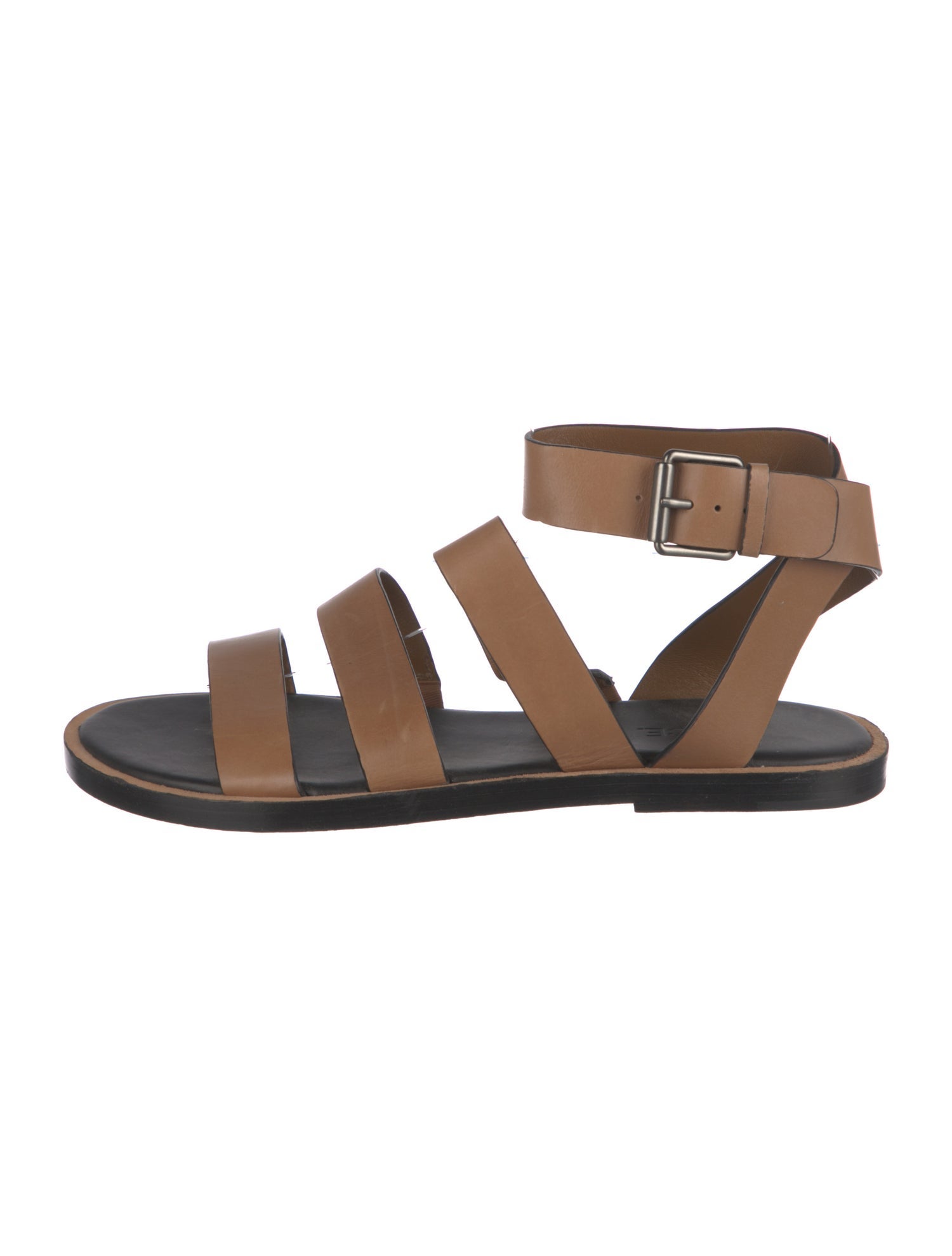 Vince Leather Gladiator Sandals