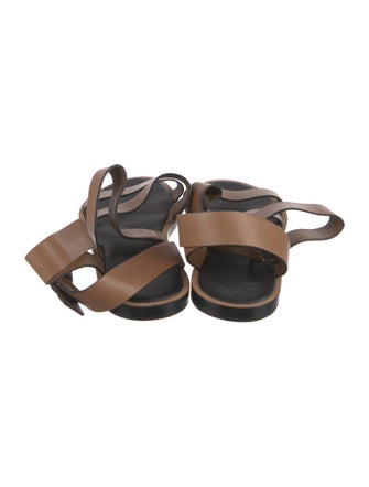 Vince Leather Gladiator Sandals