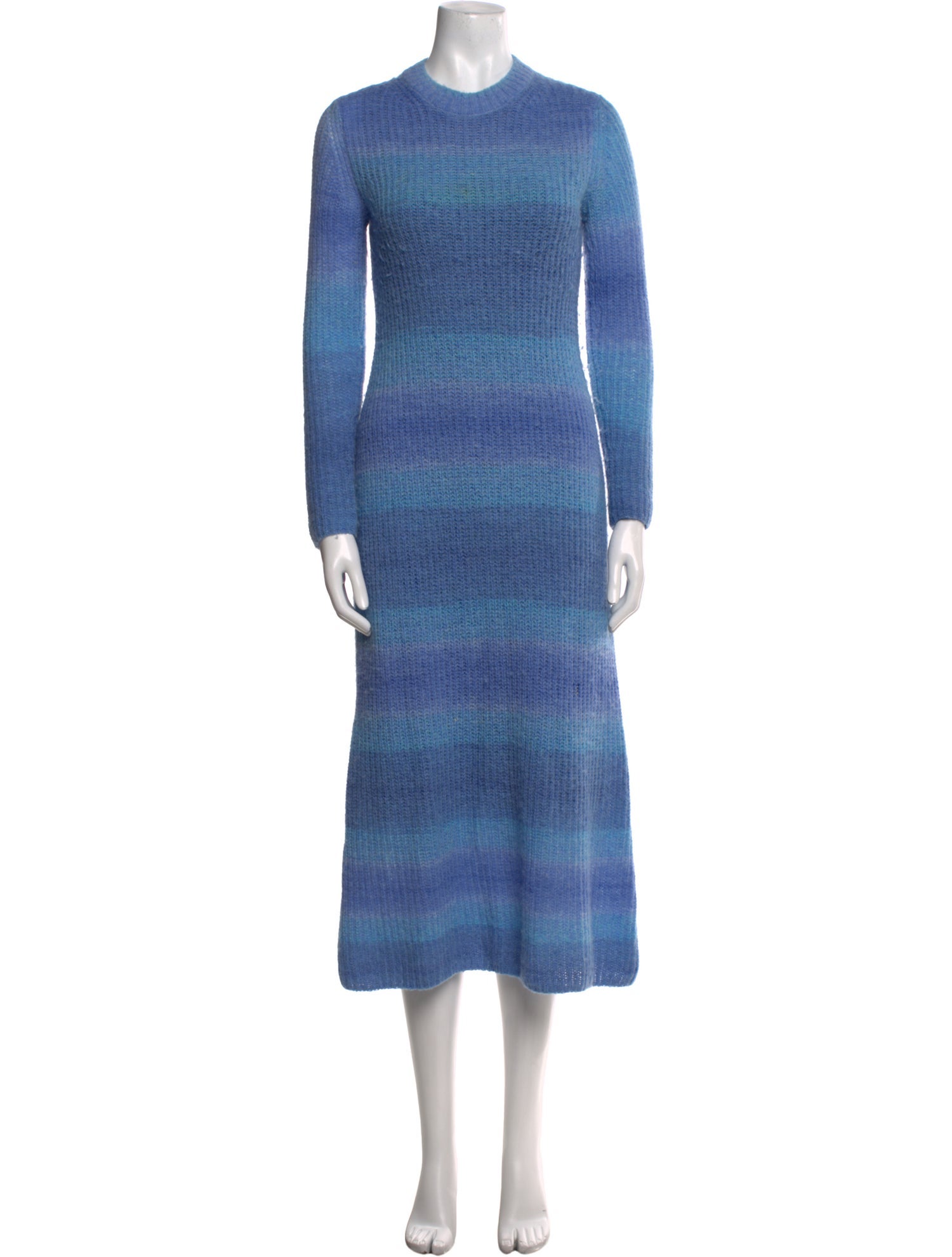 Vince Striped Long Dress