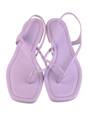 Vince Leather Slingback Sandals