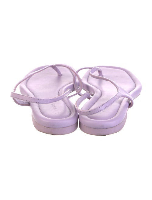 Vince Leather Slingback Sandals