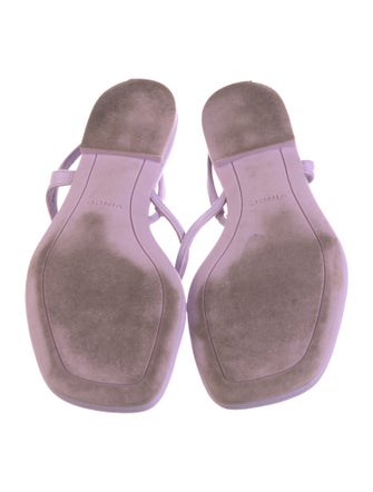 Vince Leather Slingback Sandals