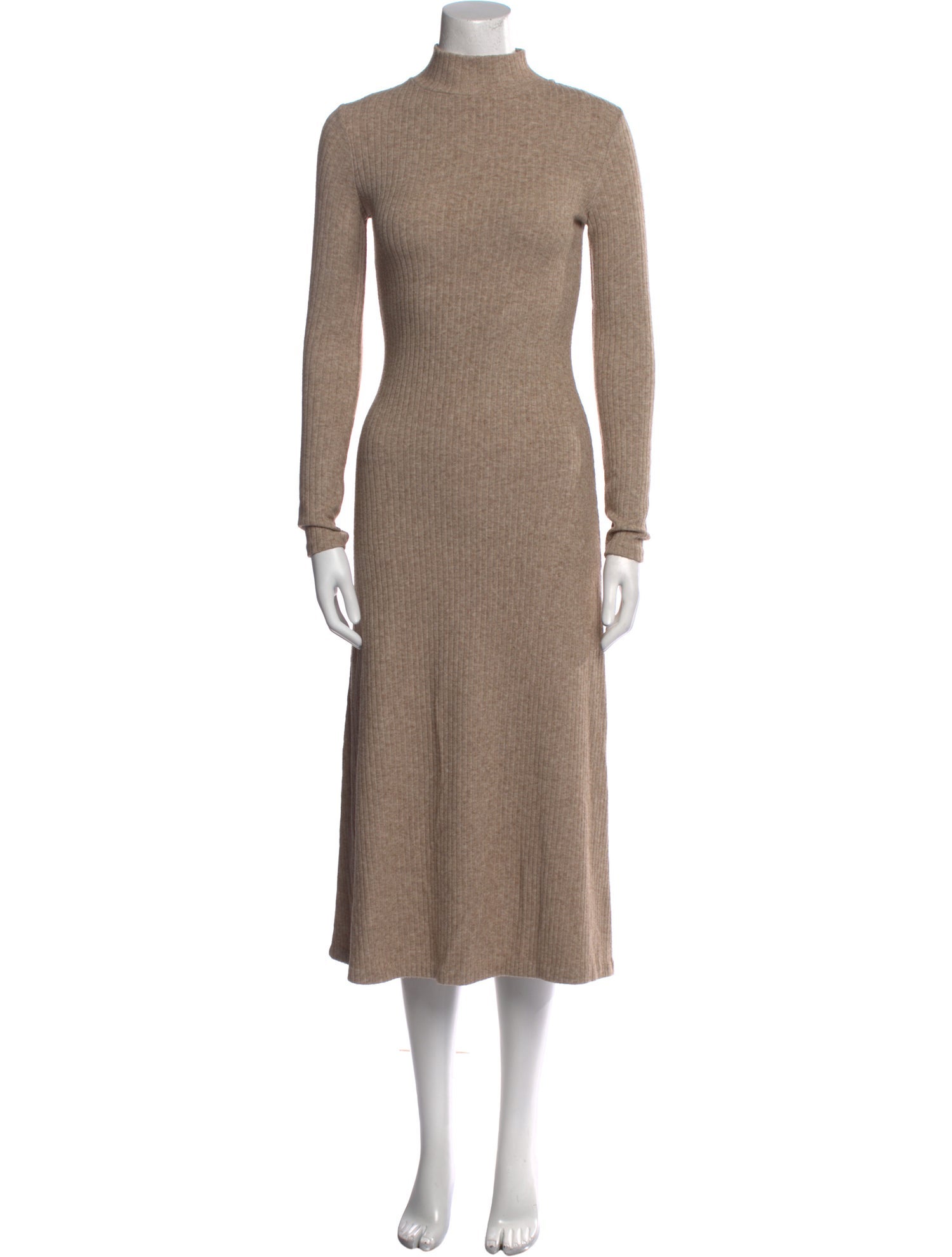 Vince Turtleneck Midi Length Dress