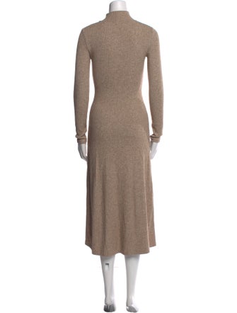 Vince Turtleneck Midi Length Dress