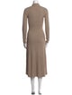 Vince Turtleneck Midi Length Dress