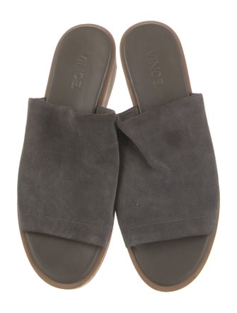 Vince Suede Slides