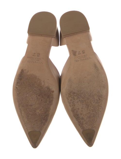 Vince Leather D'Orsay Flats