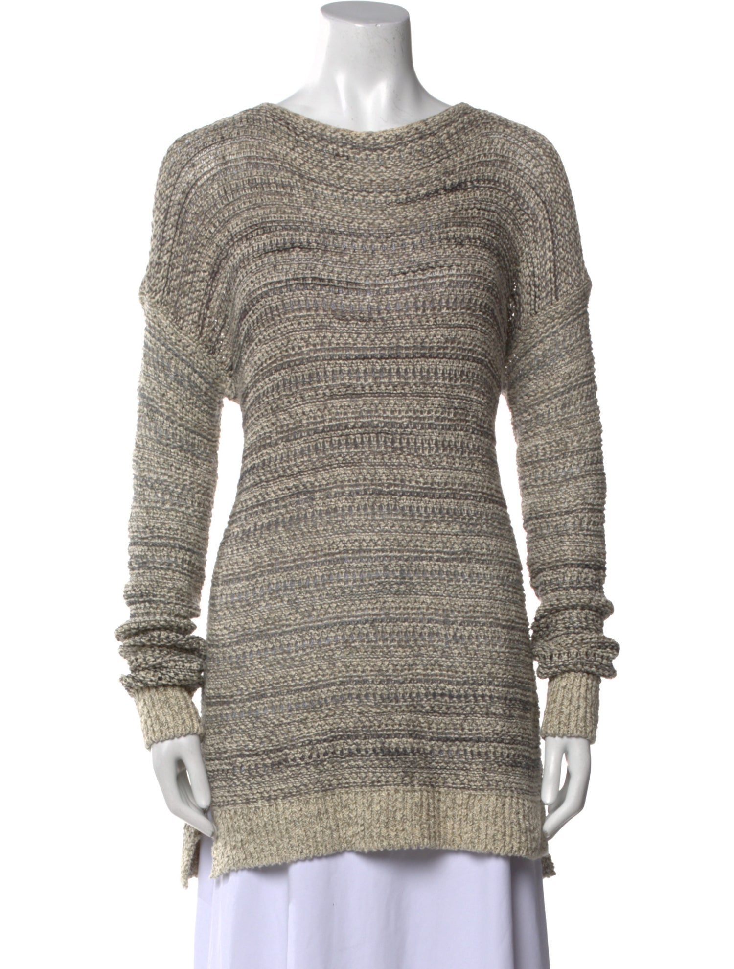 Vince Striped Crew Neck Sweater