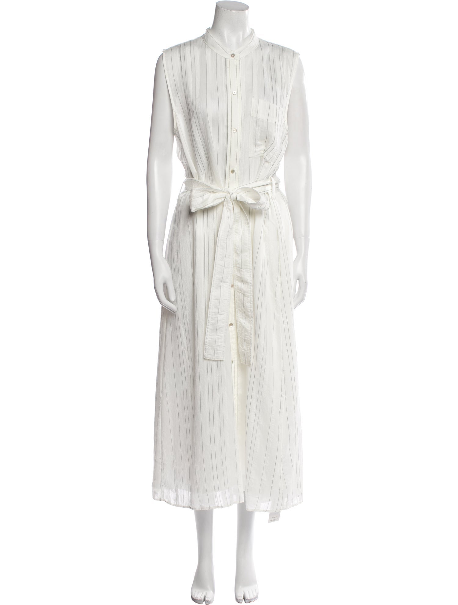 Vince Mock Neck Long Dress