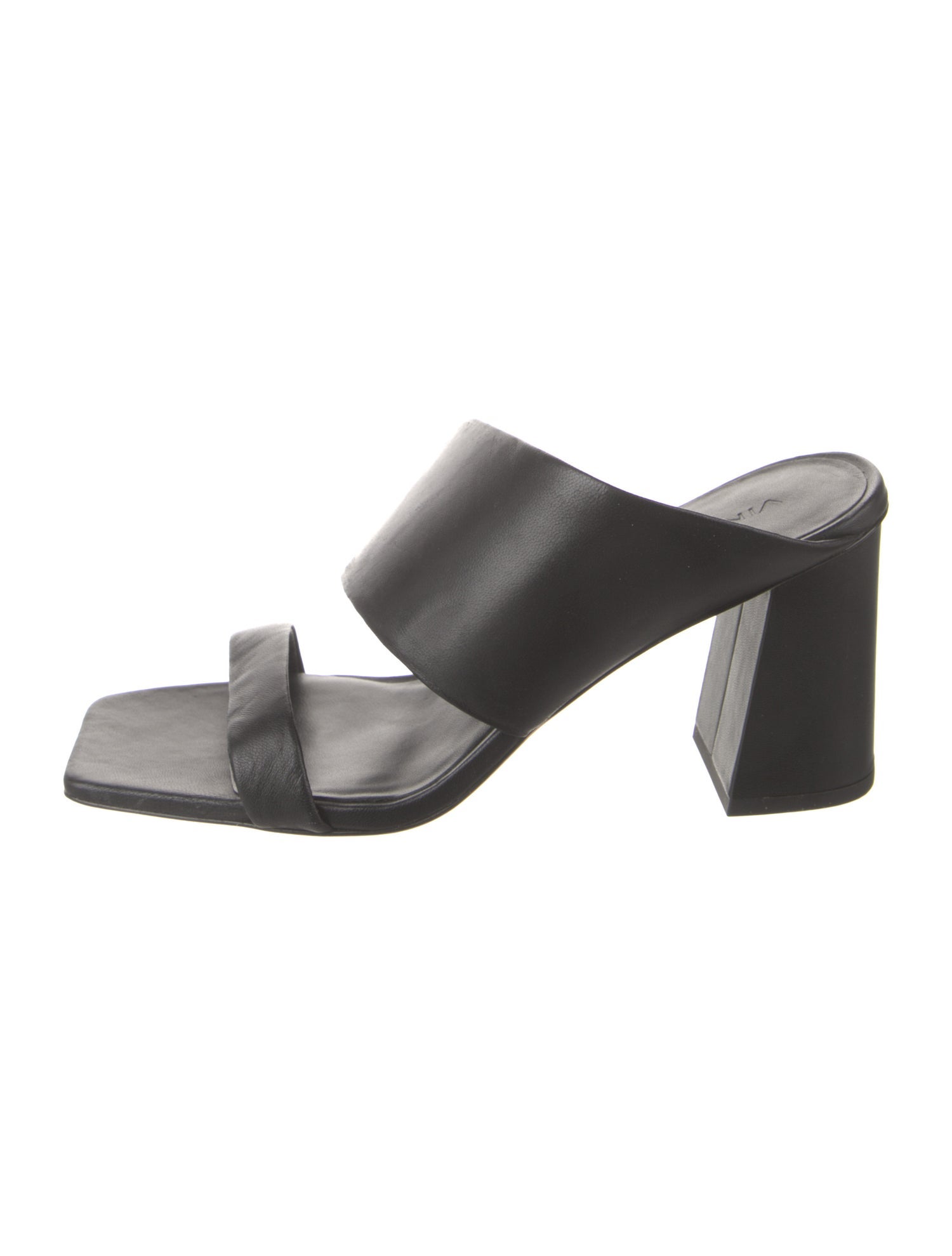 Vince Leather Slides