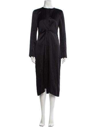 Vince Silk Midi Length Dress