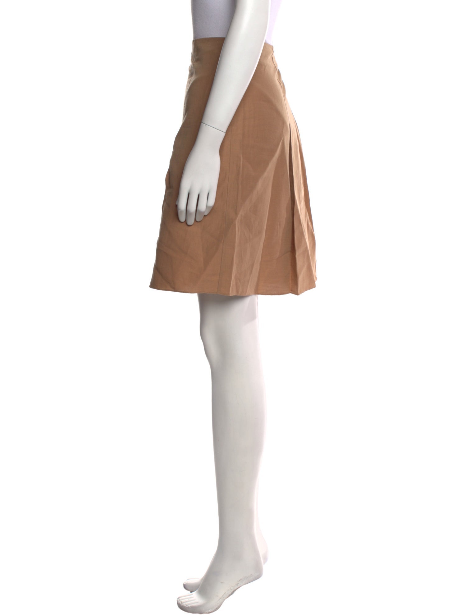 Vince Pleated Accents Knee-Length Skirt w/ Tags