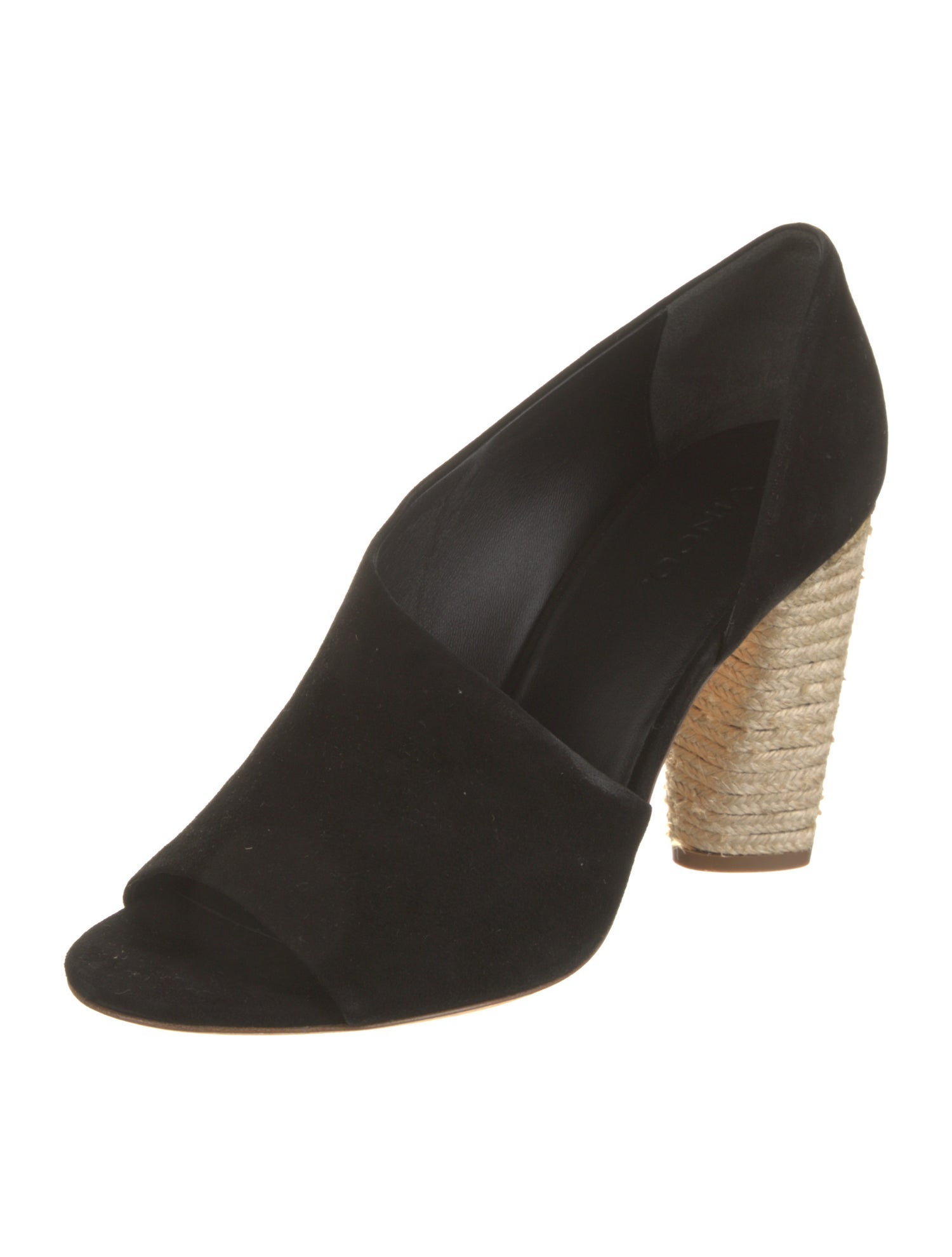 Vince Percey Suede D'Orsay Pumps