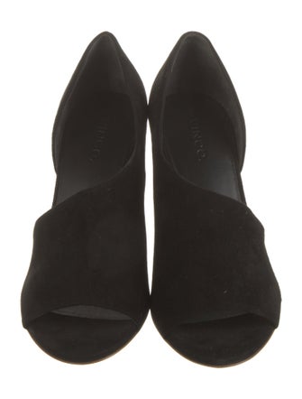 Vince Percey Suede D'Orsay Pumps