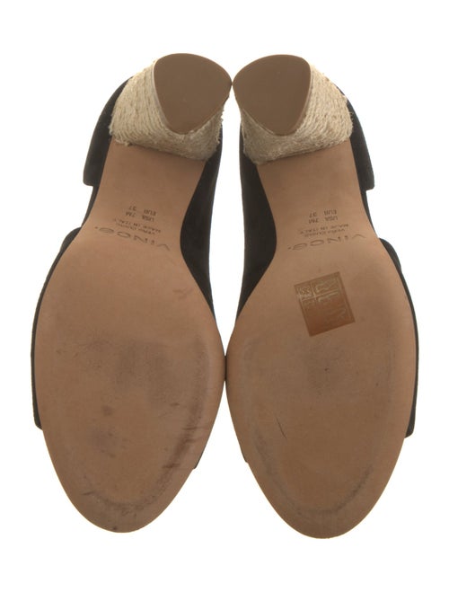 Vince Percey Suede D'Orsay Pumps