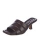 Vince Leather Slides