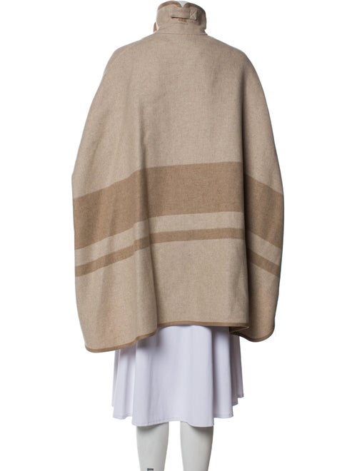 Vince Wool Colorblock Pattern Coat