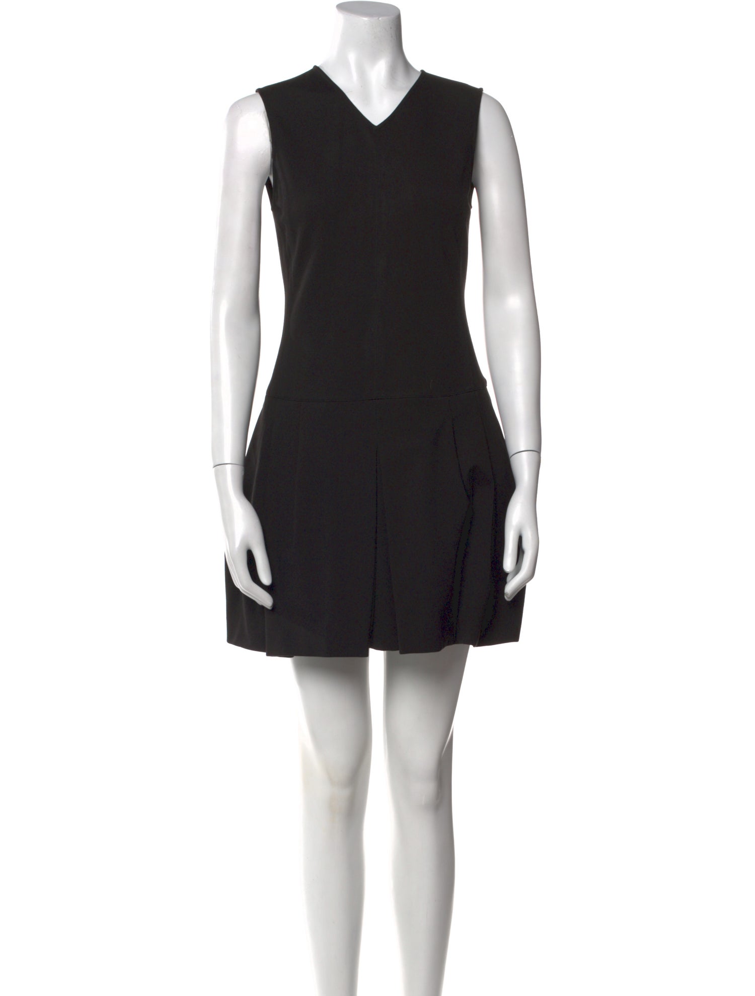 Vince V-Neck Mini Dress