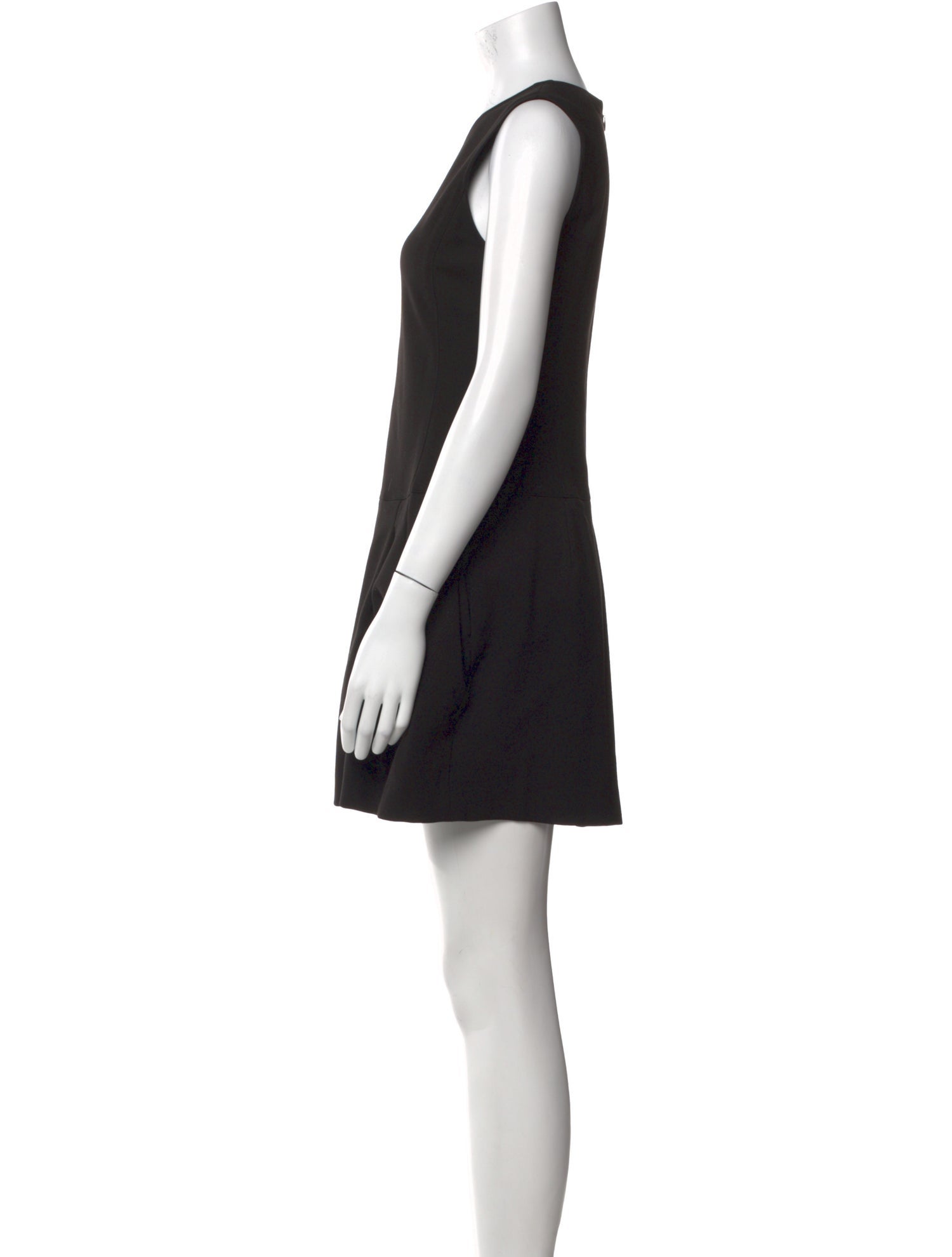 Vince V-Neck Mini Dress