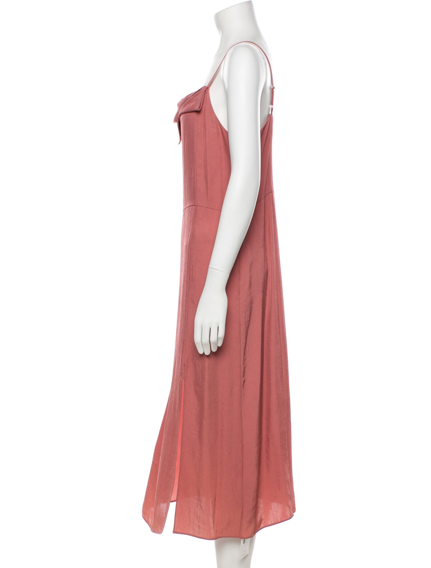 Vince Cowl Neck Midi Length Dress