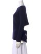 Vince Wool Bateau Neckline Sweater
