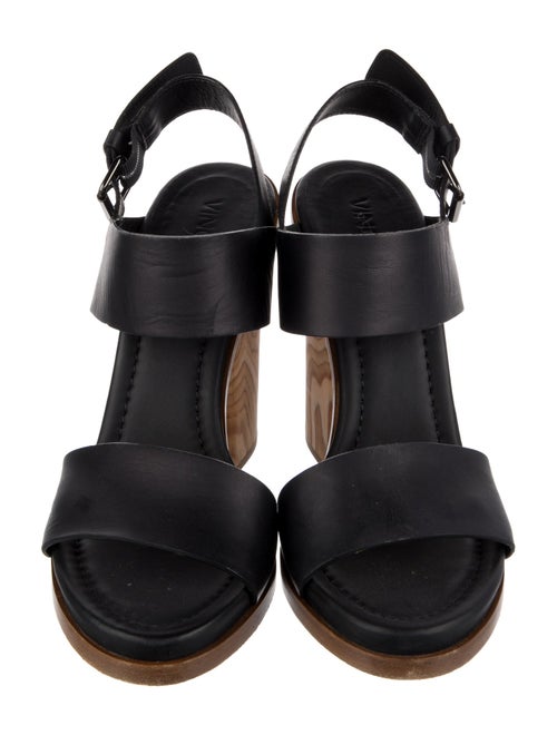 Vince Leather Slingback Sandals