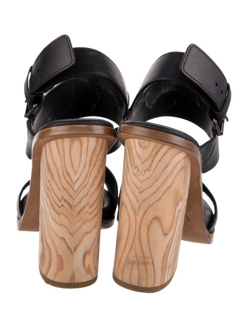 Vince Leather Slingback Sandals