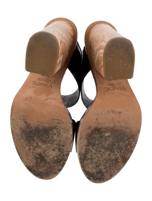 Vince Leather Slingback Sandals