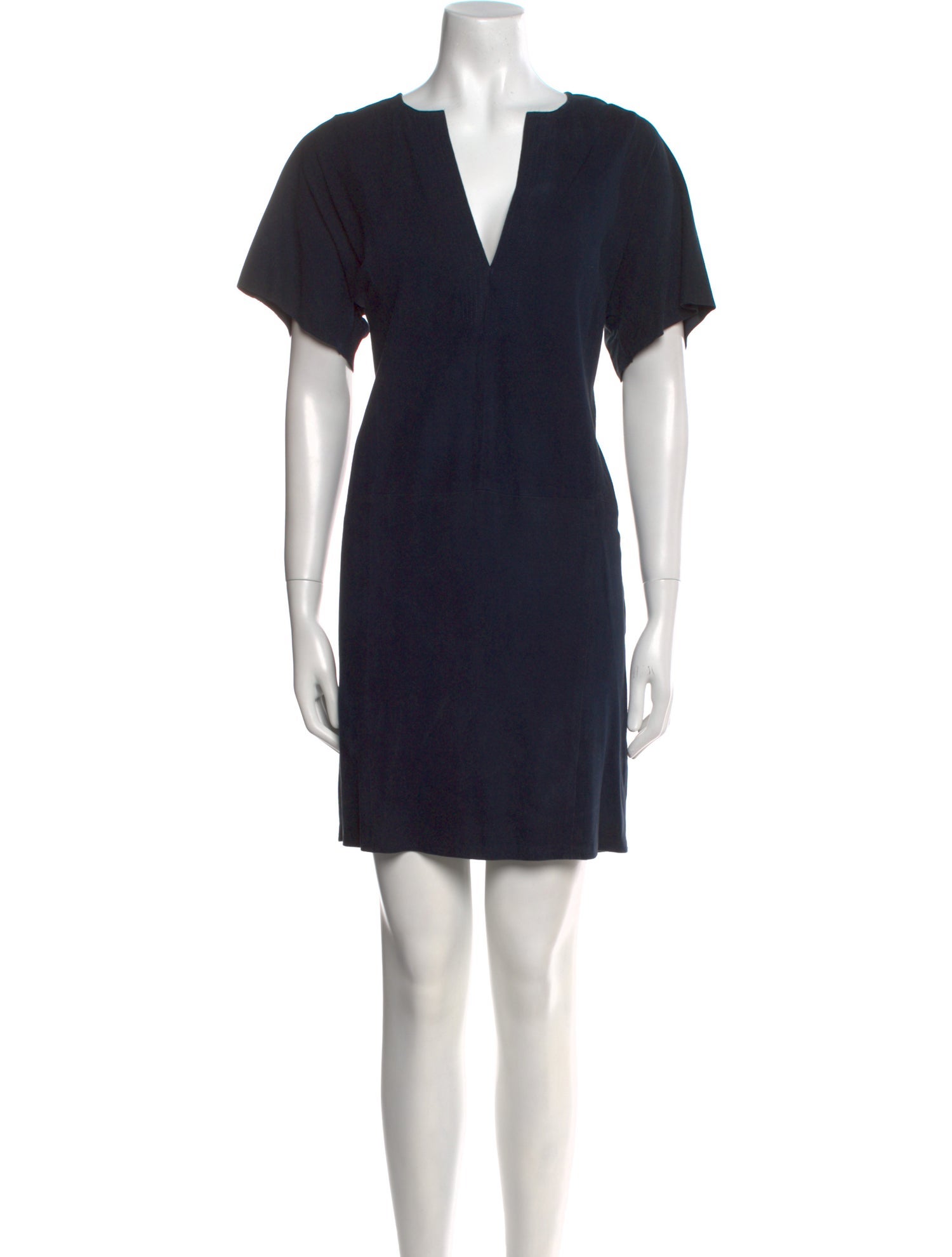 Vince V-Neck Mini Dress